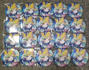 프로세카 카가미네 렌 42C 글리터 캔뱃지 20개