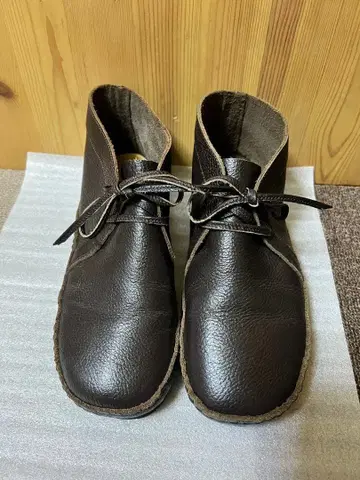 Samansa Mos2 다크 브라운 가죽 부츠