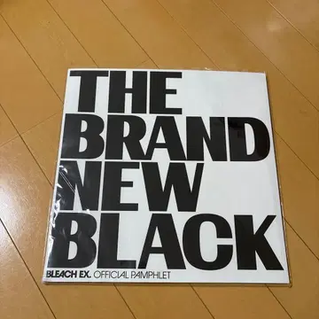 BLEACH EX. 공식 팜플렛 THE BRAND NEW BLACK