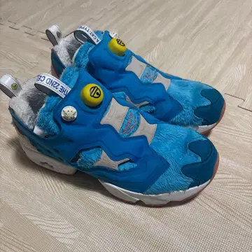 도라에몽 x 아토모스 x 리복 인스타펌프 퓨리 블루