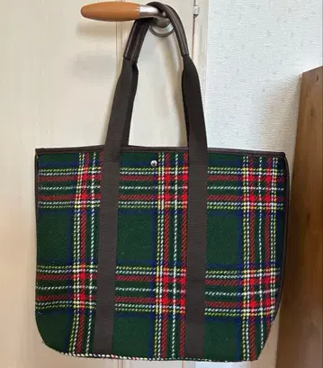 [새상품] 아메리칸 홀릭 체크 BIG 토트