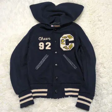 Centralia제 SKOOKUM W 패치 후드 옷깃 네이비 USA 16