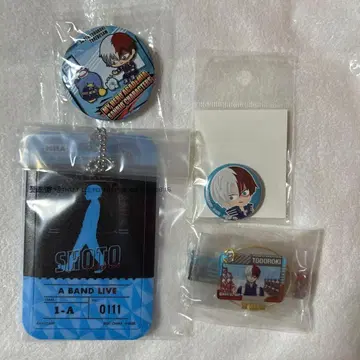 나의 히어로 아카데미아 히로아카 토도로키 쇼토 캔뱃지 멀티 케이스 키링