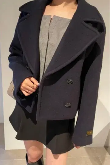 SNIDEL 울 숏 P 코트