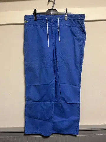 파랑 와이드 팬츠 드로우 스트링 포함