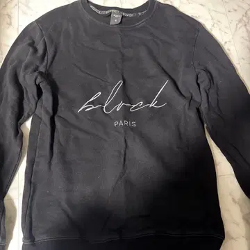 BLVCK PARIS 블랙 맨투맨 M