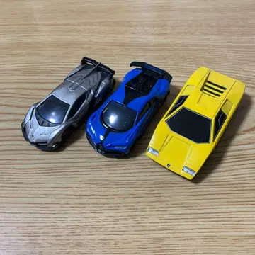 토미카 2종 스포츠카 + 옐로우 컬러 자동차 스포츠카 3종 세트