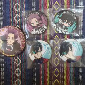 블루 록 이토시 사에 이토시 린 / 캔뱃지 5개 세트