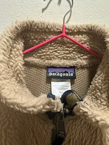 patagonia 플리스 자켓 베이지