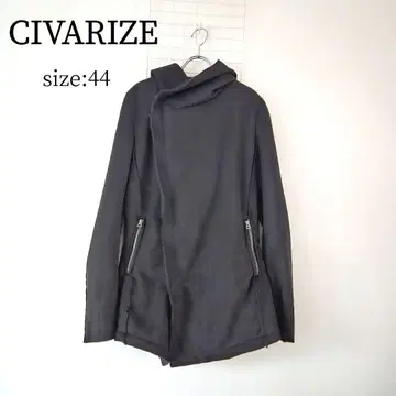 CIVARIZE 시버라이즈 페이크 무스탕 코트 블랙 44