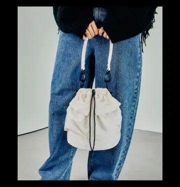 LEPSIM 렙심 2WAY 복조리 숄더 백 아이보리