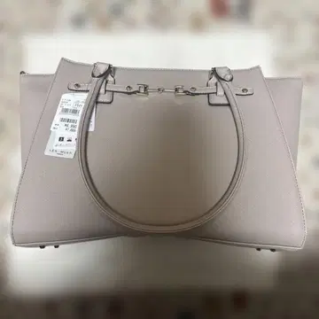 LES MUES 베이지 비즈니스 백