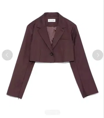 lilybrown 크롭 심플 자켓