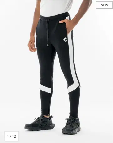 CRONOS 사이드 스트라이프 조거 팬츠