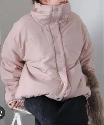 리버서블 점퍼 에카 소포 핑크