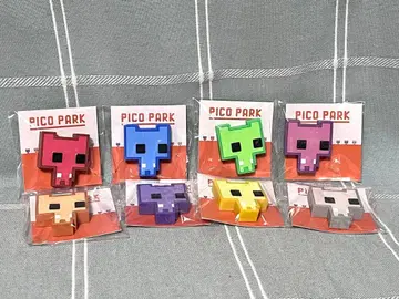피코파크 러버 피규어 8종 컴플리트 세트