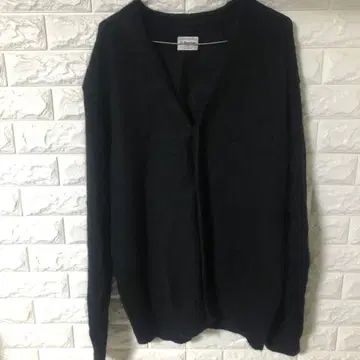 yonetomi 모헤어 가디건 블랙