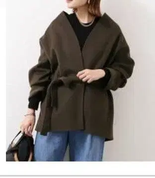 새상품급 저널 스탠다드 고급 비버 리버 숏코트 모 브라운