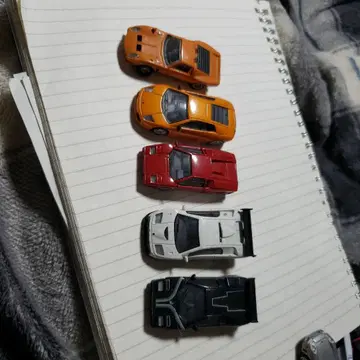 미니카 세트 (오렌지, 빨간색, 화이트, 블랙)