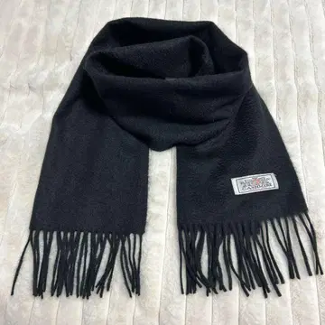 [새상품급] 캐시미어 100% 머플러 블랙