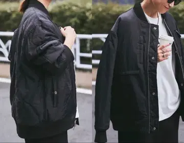 ANIECA 430 x ANIECA 콜라보 리버서블 자켓