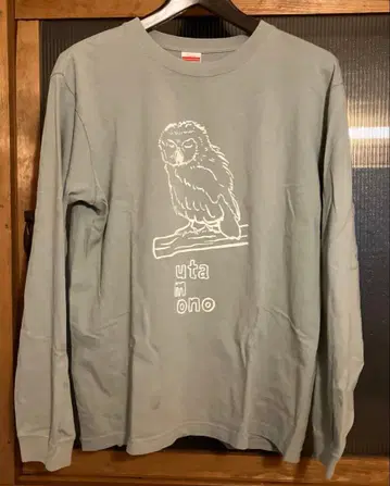 후지패브릭 야마우치 소이치로 utamono 롱T M 사이즈