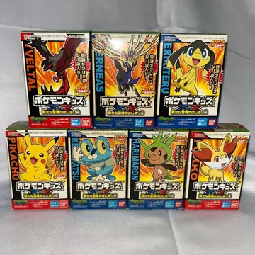 포켓몬 키즈 XY 2013 새로운 모험의 시작 손가락 인형 7개 세트