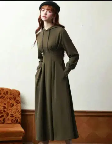 세존드파피용 후드티 원피스