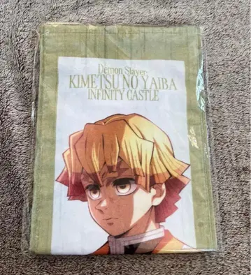 귀멸의 칼날 무한성 극장판 머플러 타월 아가츠마 젠이츠