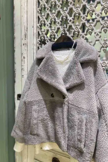 cloche 크로셰 보아 코트