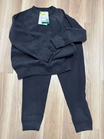 메디힐 ROOM 트레이닝복 스웨트 팬츠 M 블랙 상하의 세트