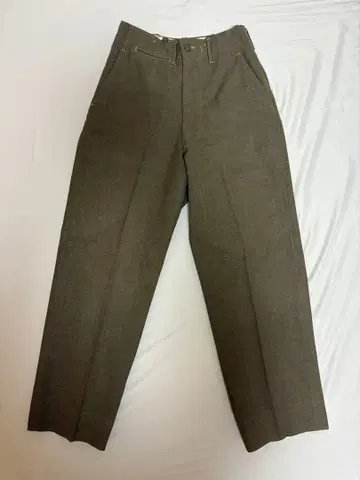 Vintage 워크 팬츠 밀리터리 카키