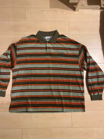 KEBOZ 벨로아 보더 피케 셔츠