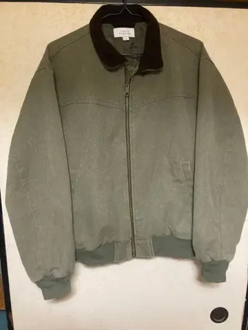 남성용 짧은 기장 덕 자켓