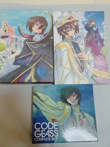 코드 기어스 DVDBOX + 앨범 세트