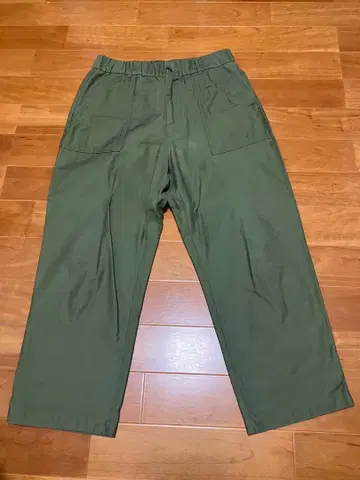 Upscape Audience 워크 팬츠 올리브 그린