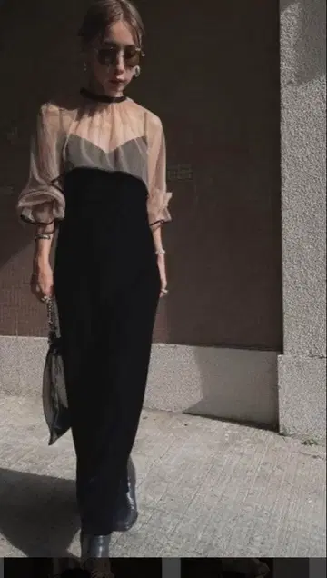 아메리빈티지 벨로아 원피스 드레스