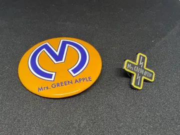 Mrs. GREEN APPLE 캔뱃지 핀 배지 세트