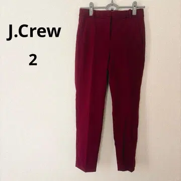 J.Crew [ 2 ] High-Rise Cameron 2 버건디