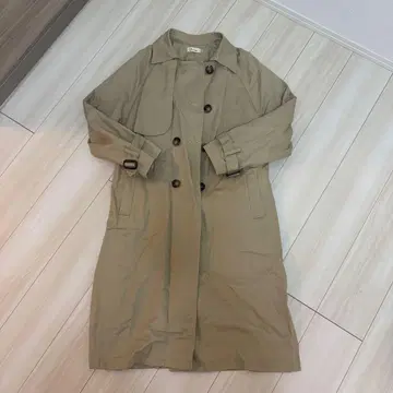 Se7en 베이지 트렌치코트 XL