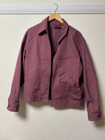 퍼플 지퍼 달린 점퍼