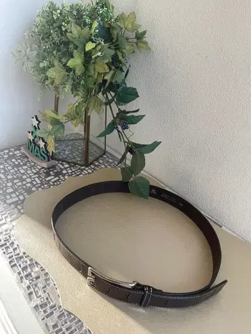 이탈리아제 SWING 천연 가죽 벨트 85