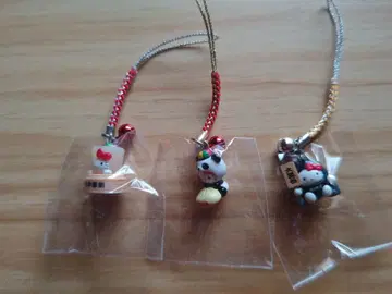 지역 한정 키티 스트랩 가나가와현 한정 깃발 없음