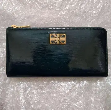 그린 계열 패트릭 콕스 L자 지퍼 장지갑 미사용 새상품