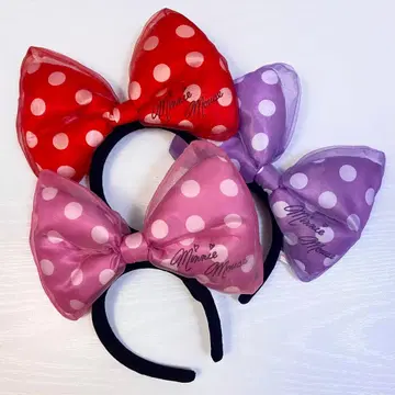 디즈니 미니 빅 리본 머리띠