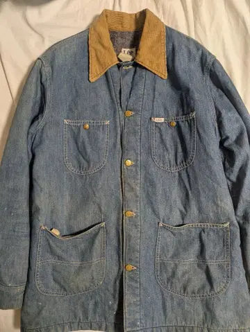 Lee 데님 커버올 빈티지