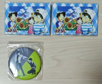 명탐정 코난 선데이 스퀘어 캔뱃지 후루사토칸 바이컬러 캔뱃지 여름 2