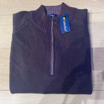 Golden Bear 집업 니트 스웨터 M