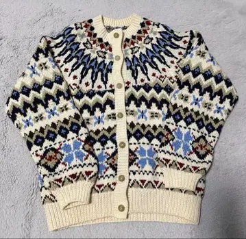 니트 스웨터 가디건