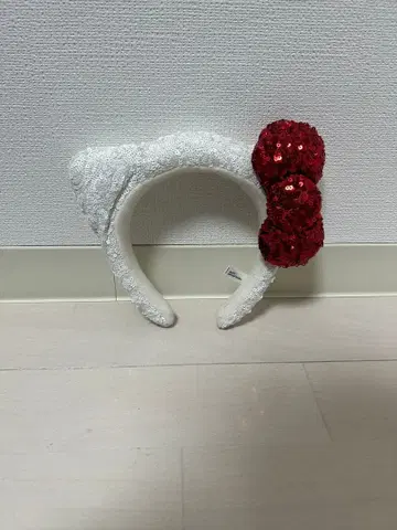 유니버설 헬로키티 스팽글 머리띠